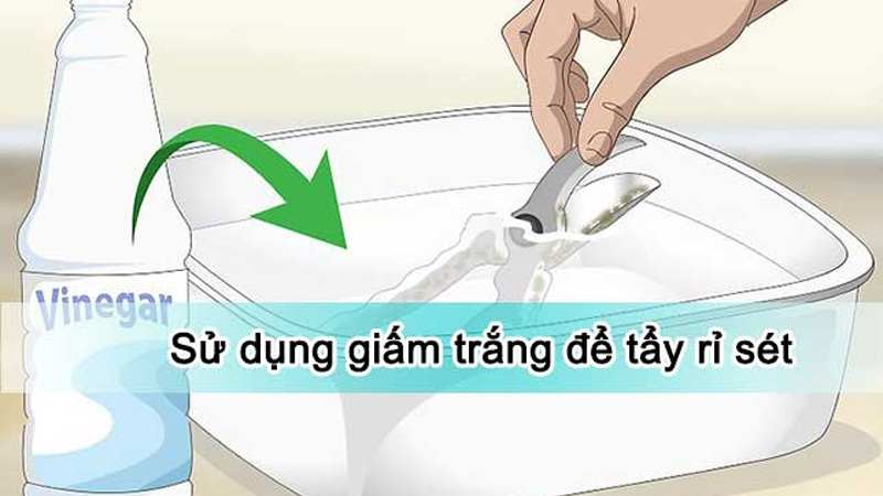 Cách làm sạch vết rỉ sét trên rèm cửa.