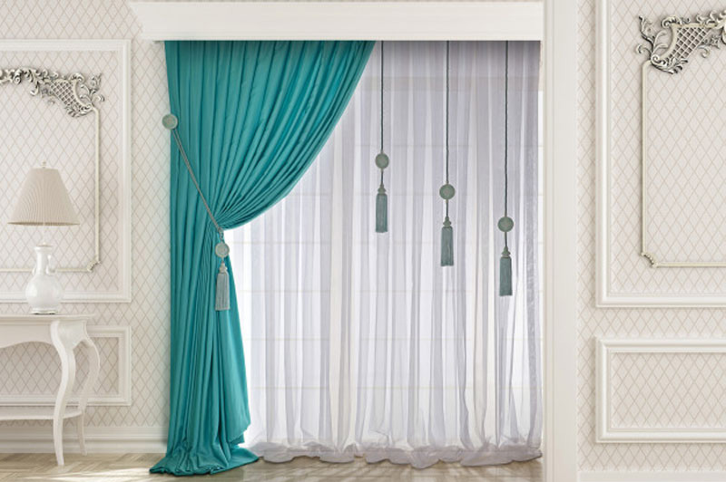 Cách làm sạch vết rỉ sét trên rèm cửa.