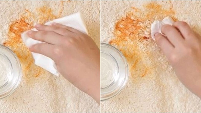 Cách xử lý vết bẩn trên thảm hiệu quả nhanh và dễ làm